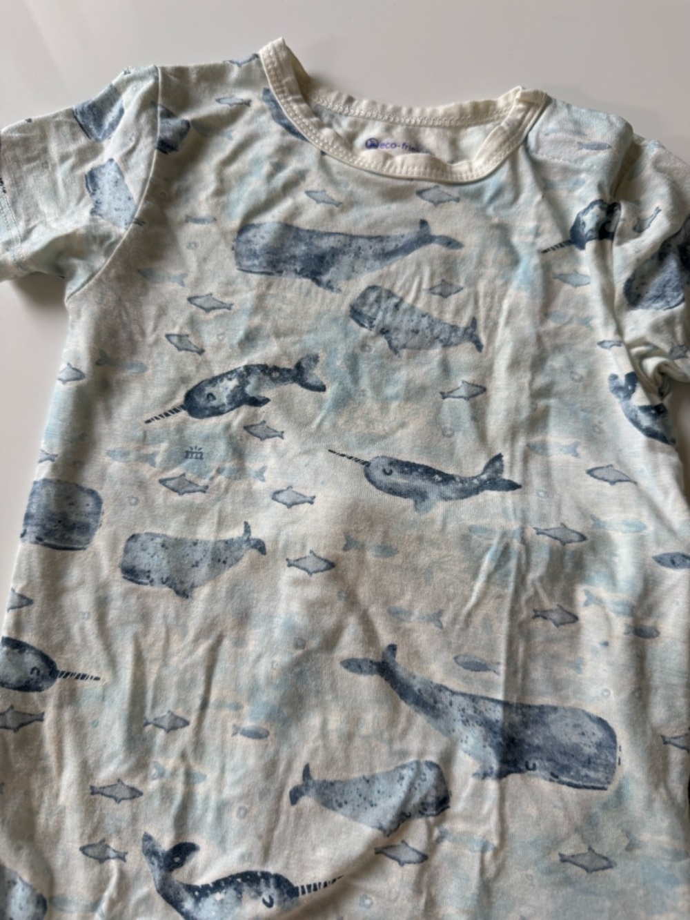 Magnetic Me 🐋 Whale Print Pajama set - Picture 4 of 5